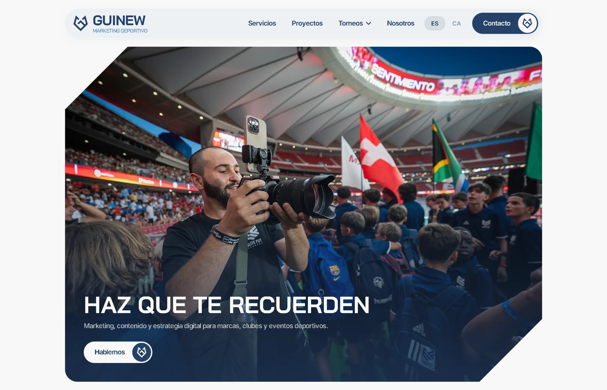 Captura de la web de Guinew